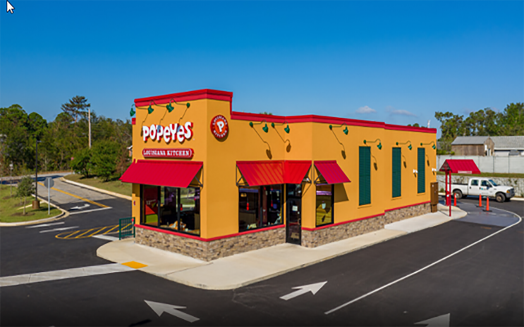 Popeyes (NNN) Gulf Breeze, (Pensacola) Florida